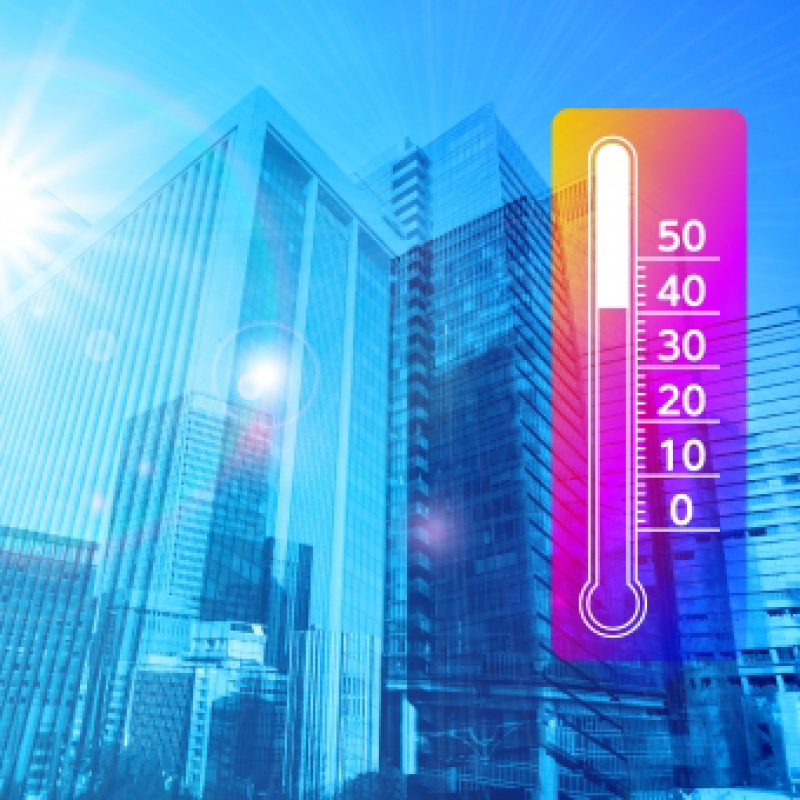 Future Extreme High Temperature in Developing Asian Mega-Cities and Its Adaptation