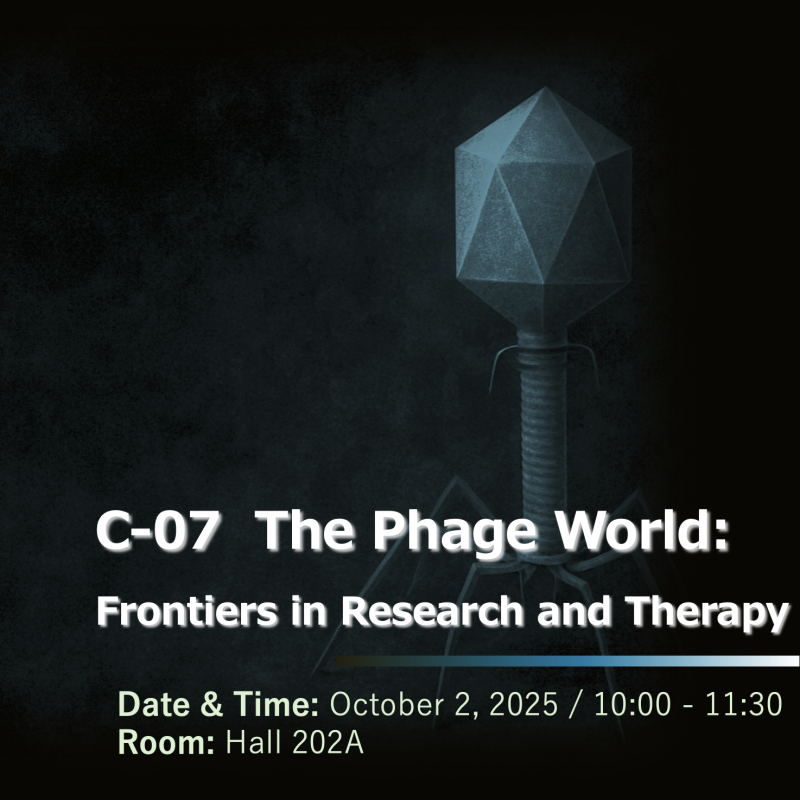 The Phage World：研究と治療のフロンティア